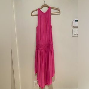 Ramy Brook pink halter dress